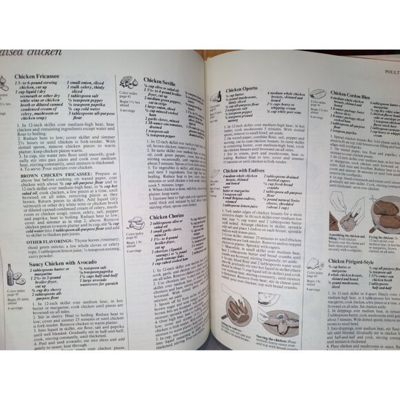 The Good Housekeeping Illustrated Cookbook 1980 Hard Cover Cook Book CLEAN - Picture 11 of 13